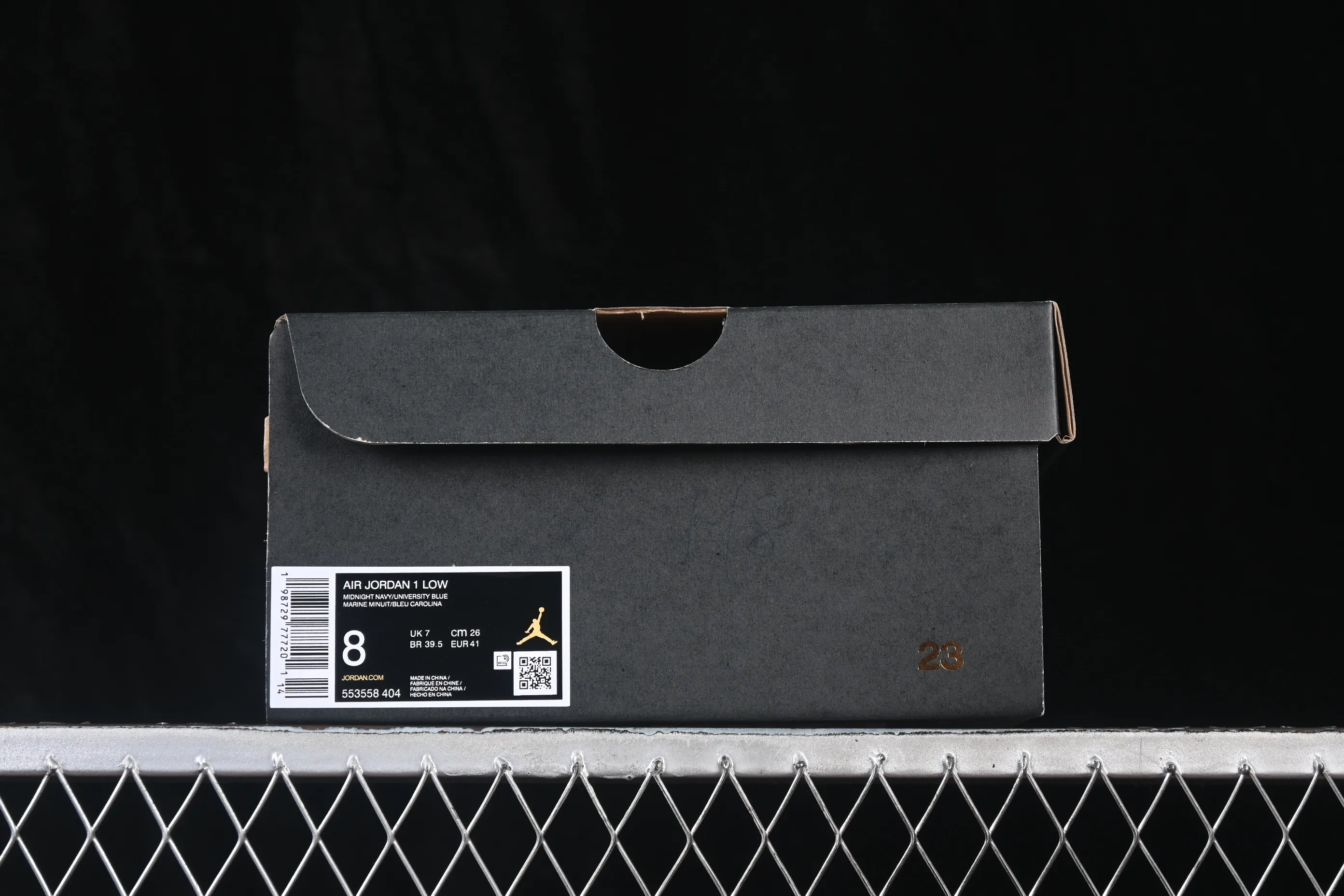 All categories Air Jordan Jordan series basketball shoes Air Jordan 1 Low G version pure original Air Jordan 1 Low AJ1 Joe 1 white and blue low-top retro cultural basketball shoes 553558-404